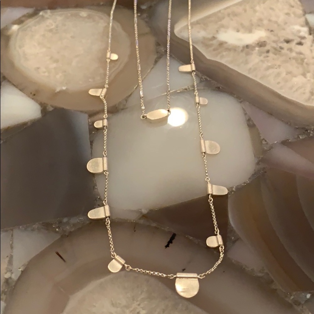 Kendra Scott set! Rhodium/silver olive and fern